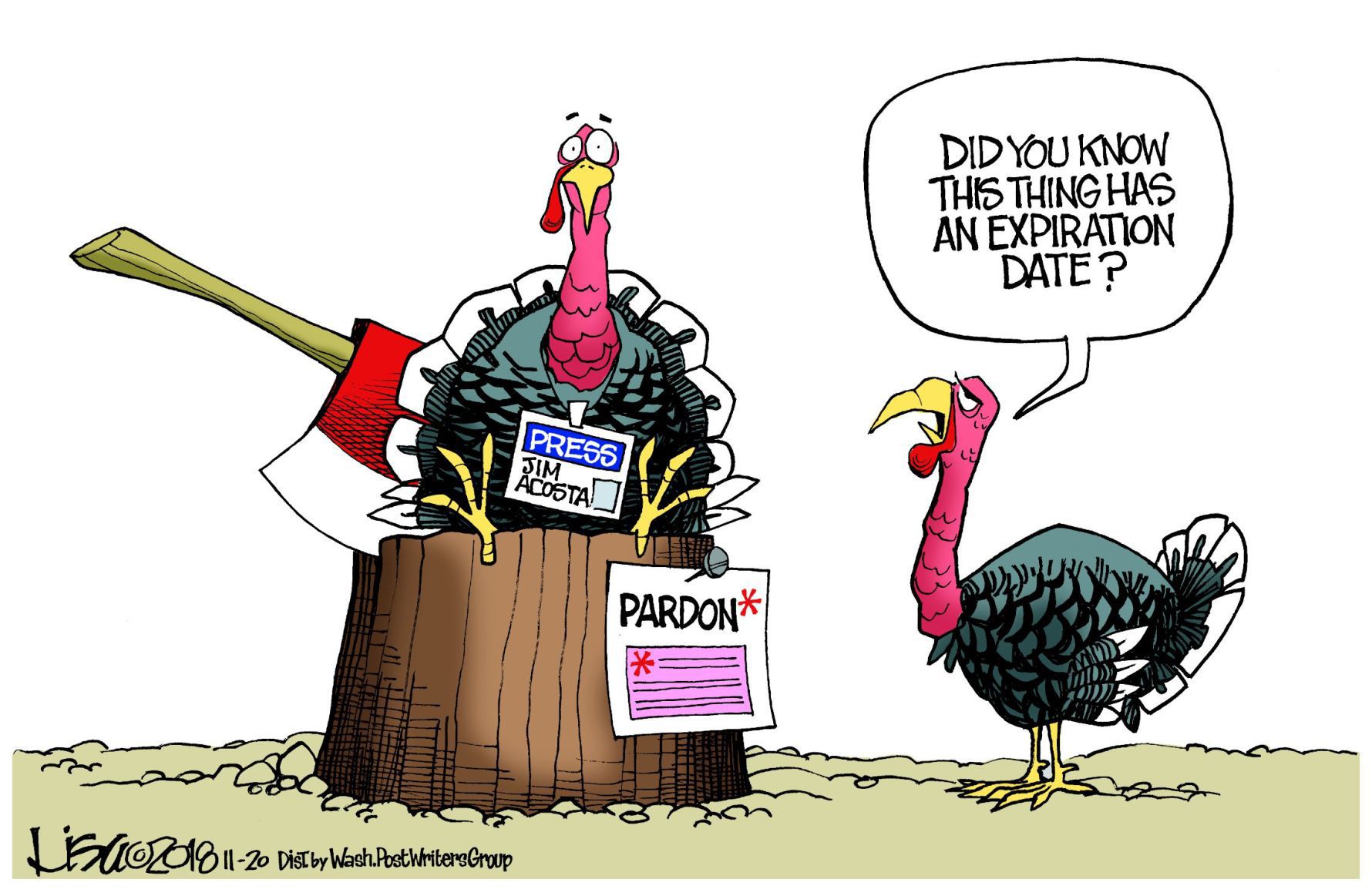Lisa Benson cartoon